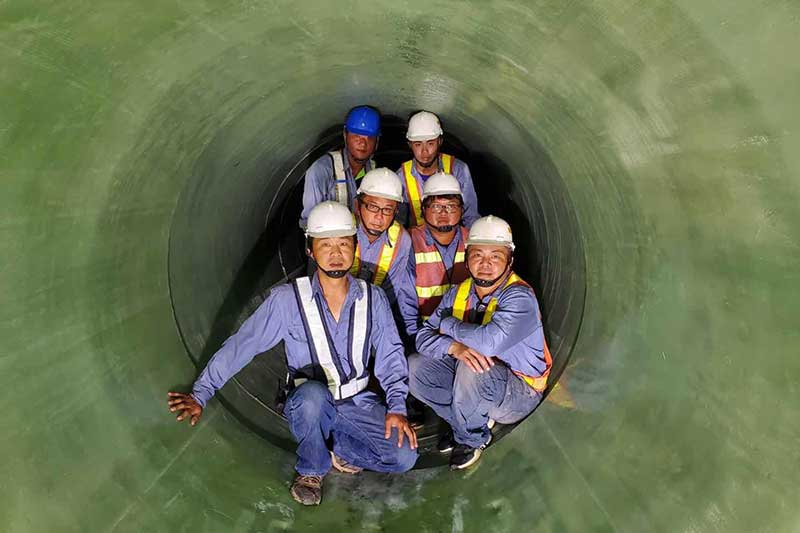 新宁清洗管道的几个步骤